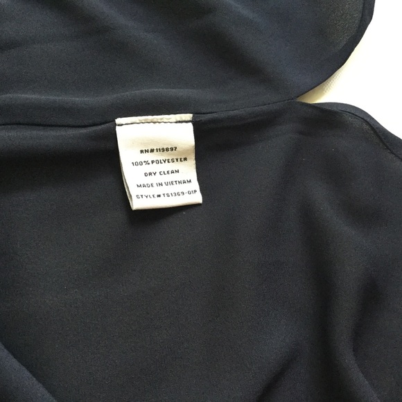 Navy Boatneck Blouse - Picture 7 of 8